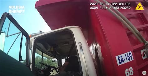 Bodycam video shows deputy rescuing unconscious Orlando truck driver
